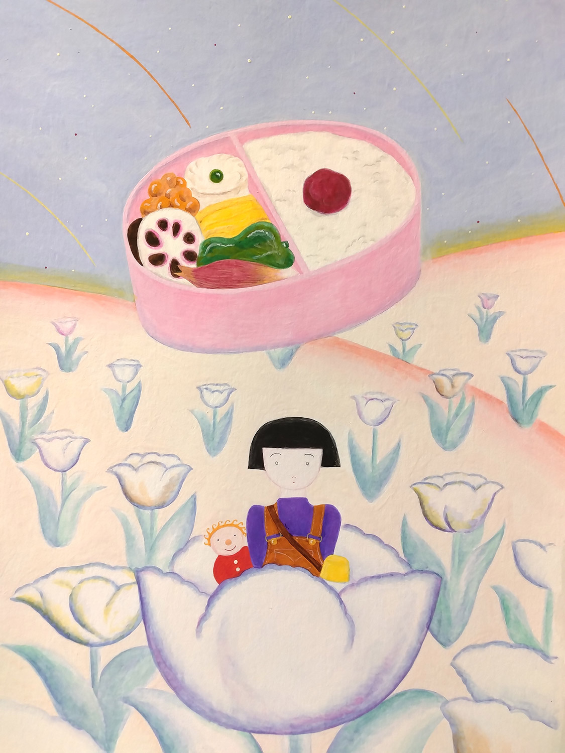 �Ђ낹�ׂɍ�i�W �~�т̐搶����{�`�����낵�t�̊G�u�搶�̂��ׂ�Ƃ��v